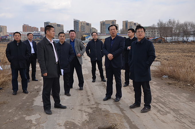 学校领导实地考察植物生产基地01